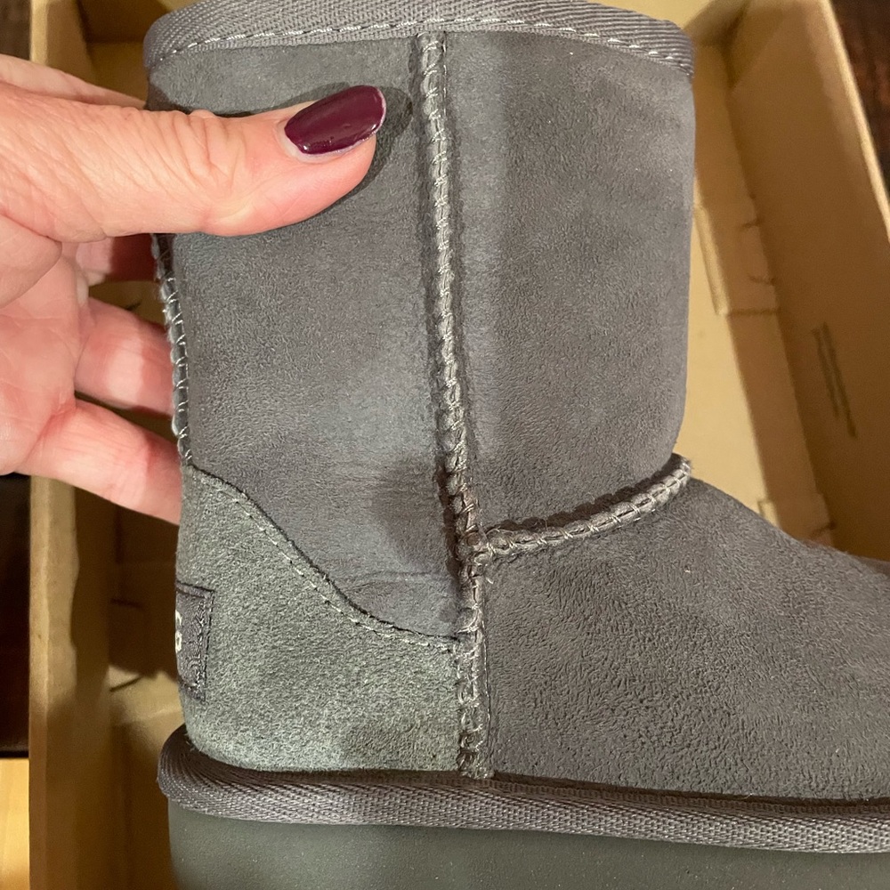 Toddler grey Ugg classic boot. Brand new, in box